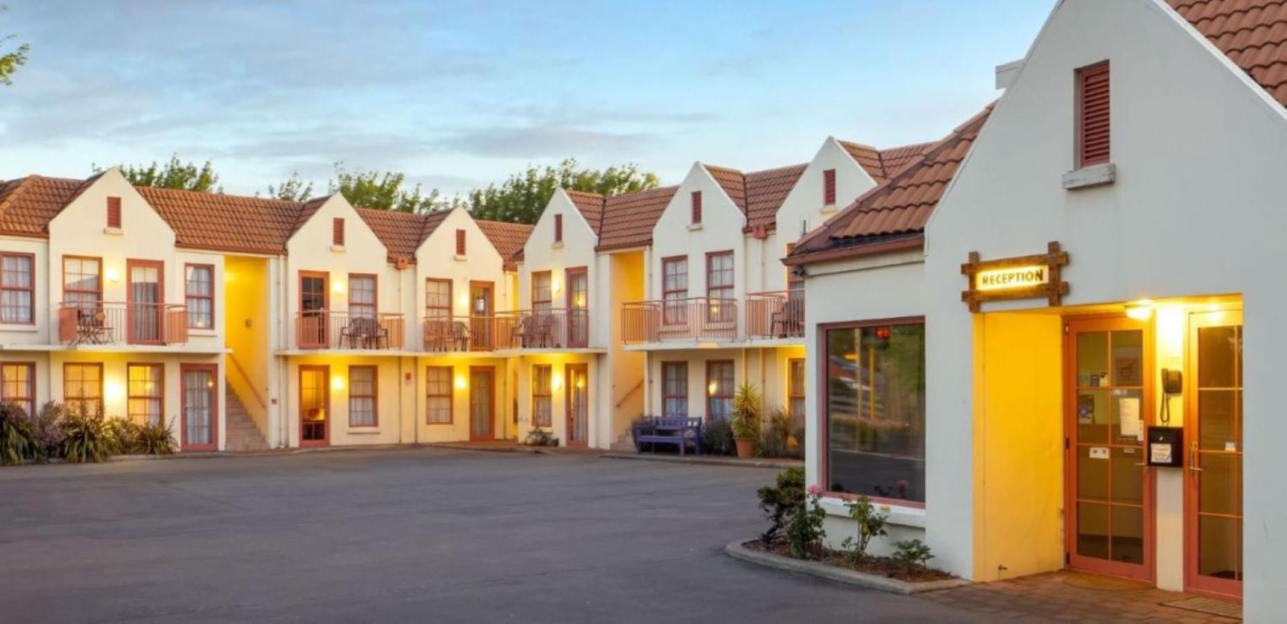 Addington Stadium Motel Christchurch Eksteriør billede