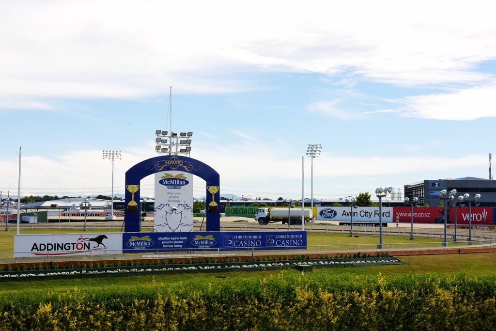 Addington Stadium Motel Christchurch Eksteriør billede